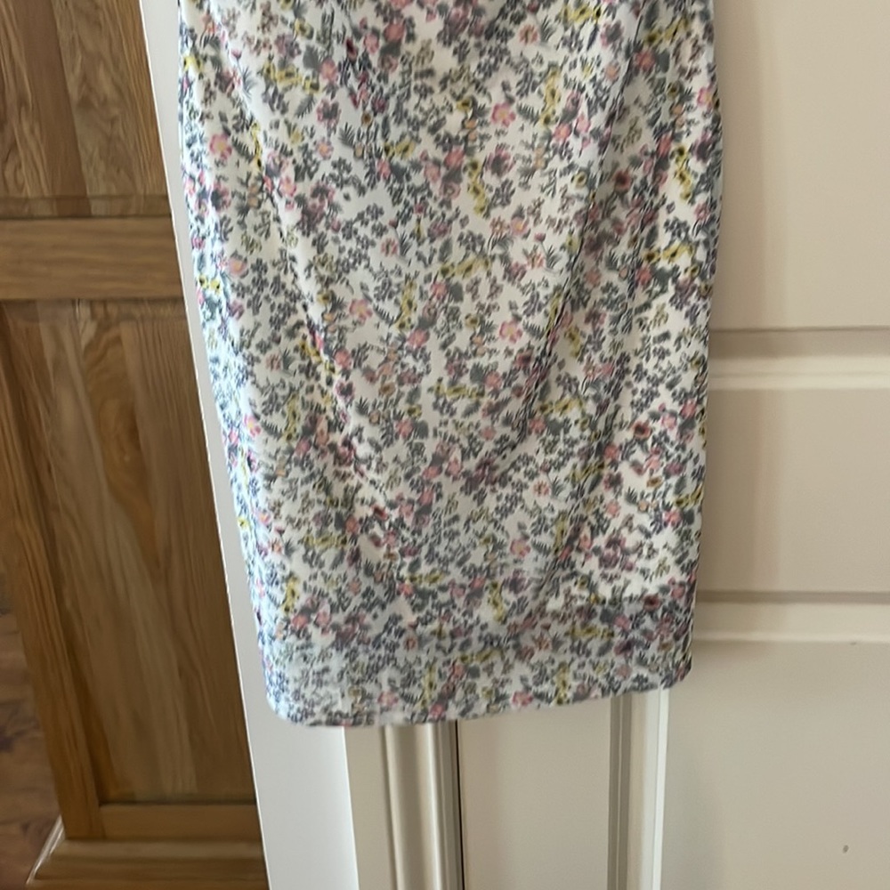 AFRM NWT maci mock neck floral cut out dress - Picture 5 of 16